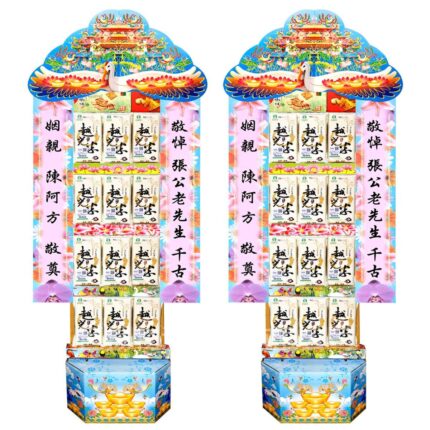 台灣越光米塔系列-3X4越光米禮籃平安米塔台灣越光米罐頭塔-嚴選契作