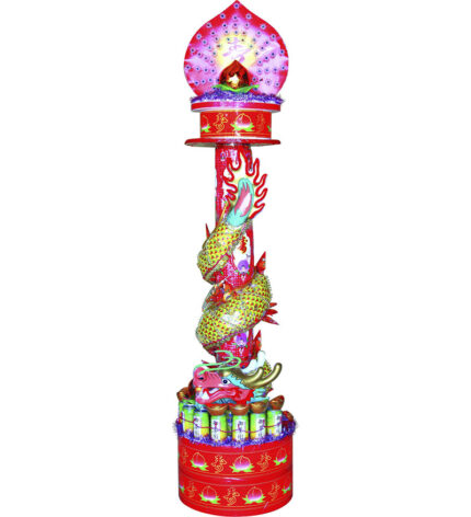 6尺 藝術龍柱